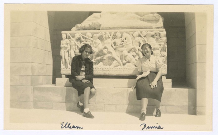 Domia Khalil Sakakini and Ilham Hallaq, Jerusalem