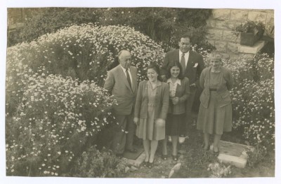 Khalil Sakakini and His Family Before His Wife