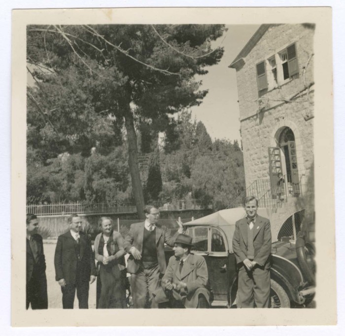Group of the German School Teachers in Jerusalem
