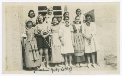 A Group of German School Students in Jerusalem