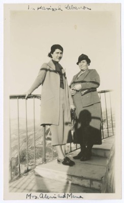 Sultana Abdo and Sadeyeh al-Jabri in Lebanon 
