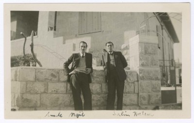 Najeeb Abdo and Salim Qraitem, Katamon Neighborhood in Jerusalem