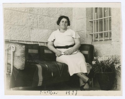 A Portrait of Sultana Abdo, 1937
