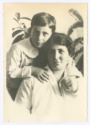 Sultana Abdo and her Son