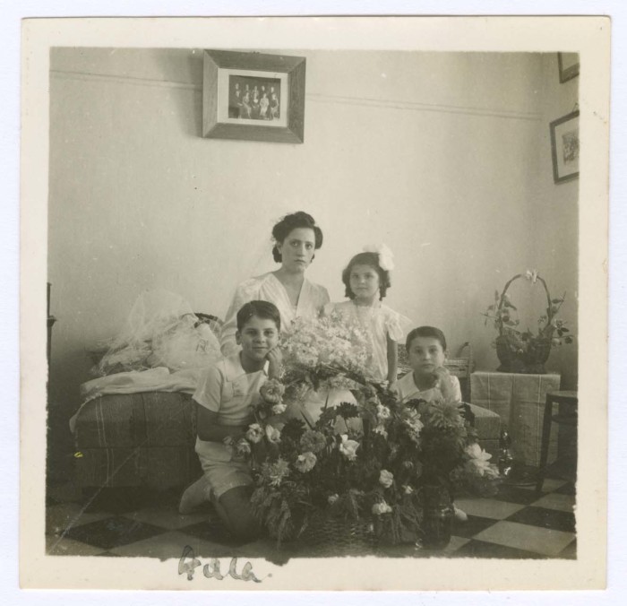 A Photograph of a Woman and Three Children