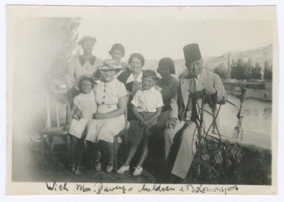 Khalil Sakakini, his Family and the Davey Family, Solomon Pools, Irtas 