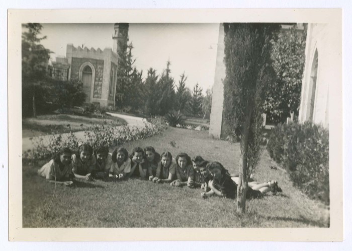 A Photograph of a Group of the American College Students, Beirut 