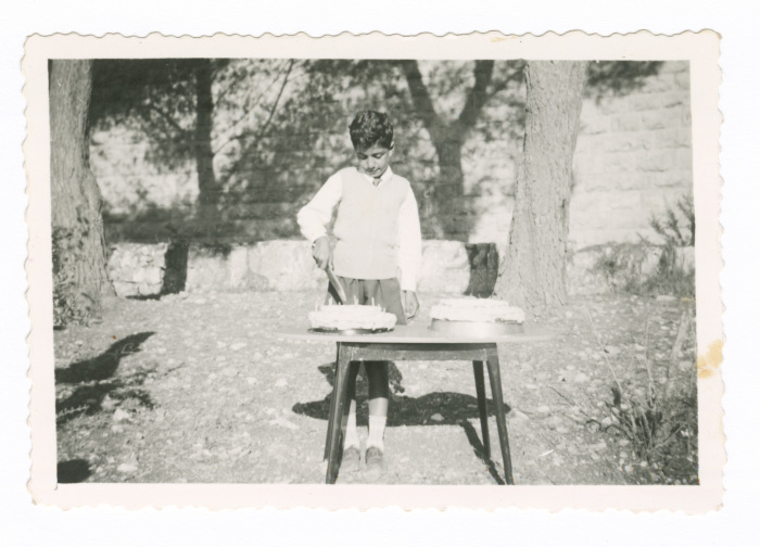 A Photograph of a Child from Lamis abu Nahleh's Family 