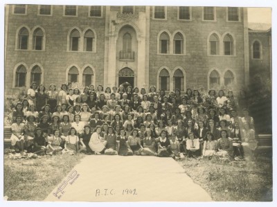 The American Girls College Students, Beirut, 1942