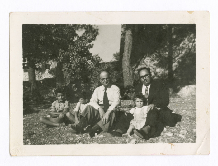 A Photograph of Lamis abu Nahleh's Family