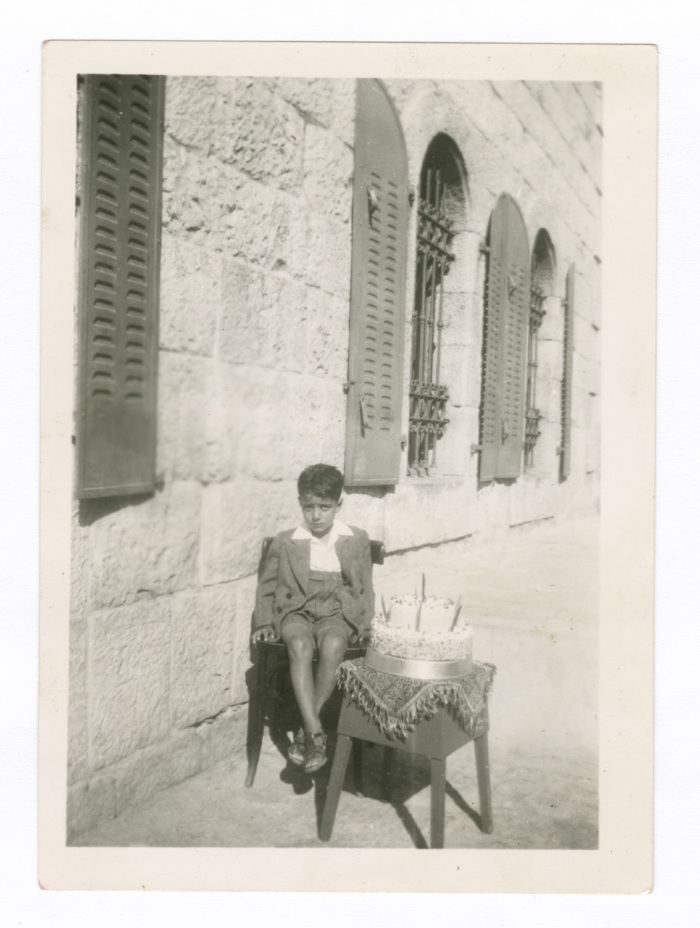 A Photograph of a Child from Lamis abu Nahleh's Family 