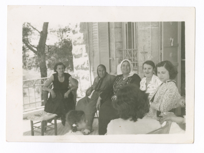 A Photograph of Women from Lamis abu Nahleh's Family 
