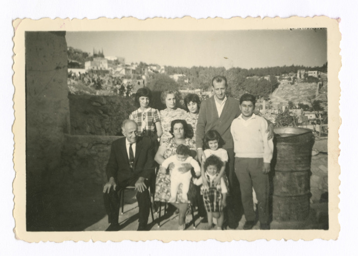 A Photograph of Lamis abu Nahleh's Family