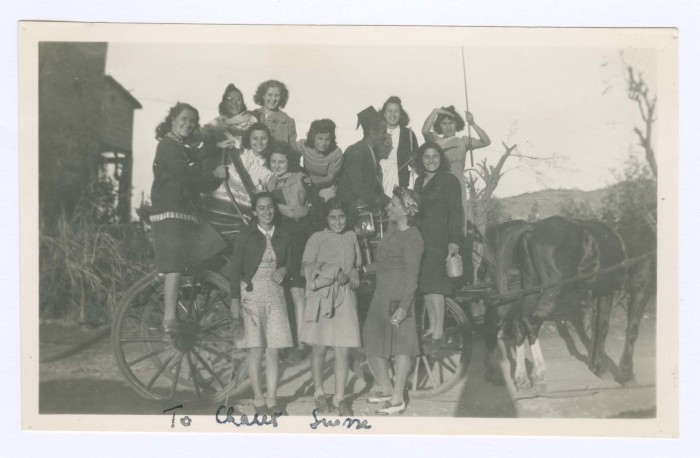 A Photograph of a Group of the American Girls College in Beirut Students  