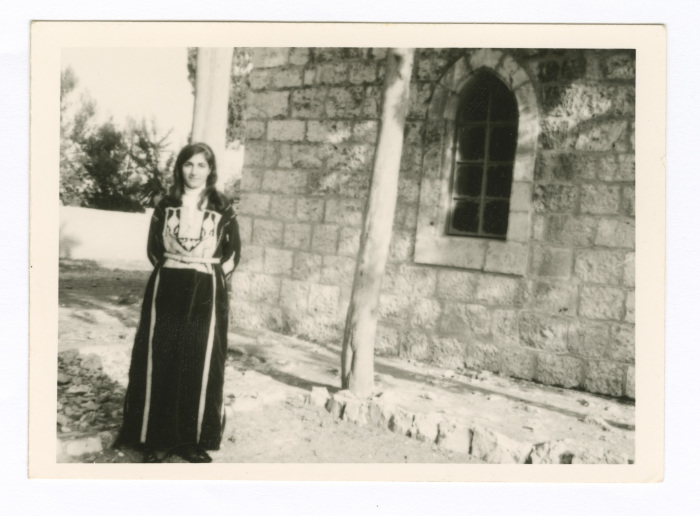 A Photograph of a Woman from Lamis abu Nahleh's Family