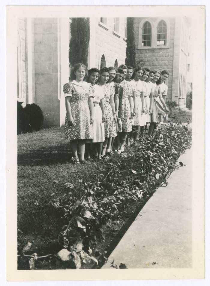 Domia Sakakini and Classmates