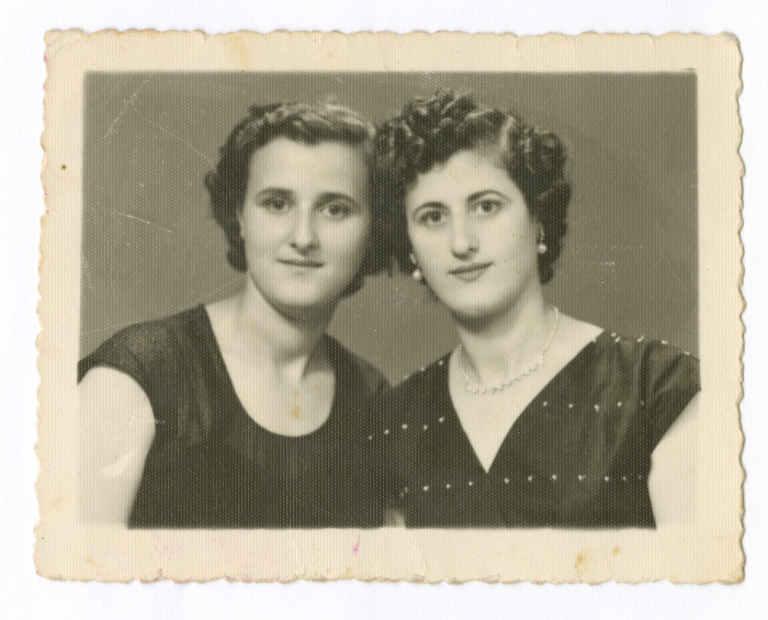 A Photograph of Two Women from Lamis abu Nahleh's Family