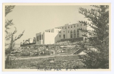 A Photograph of the American Girls College Campus Residence Hall in Beirut 