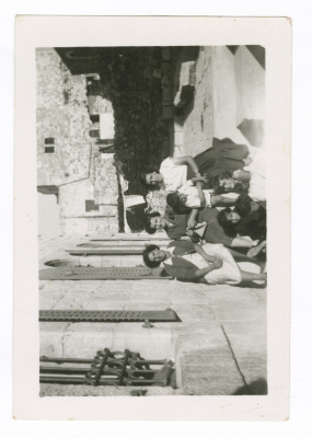 A Photograph of Women and Children from Lamis abu Nahleh