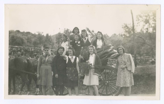 A Photograph of a Group of the American Girls College in Beirut Students  