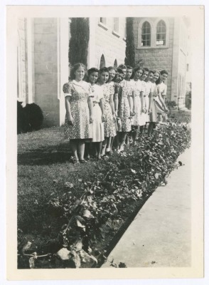 Domia Sakakini and Classmates