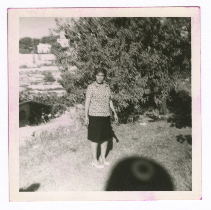 A Photograph of a Woman from Lamis abu Nahleh's Family 
