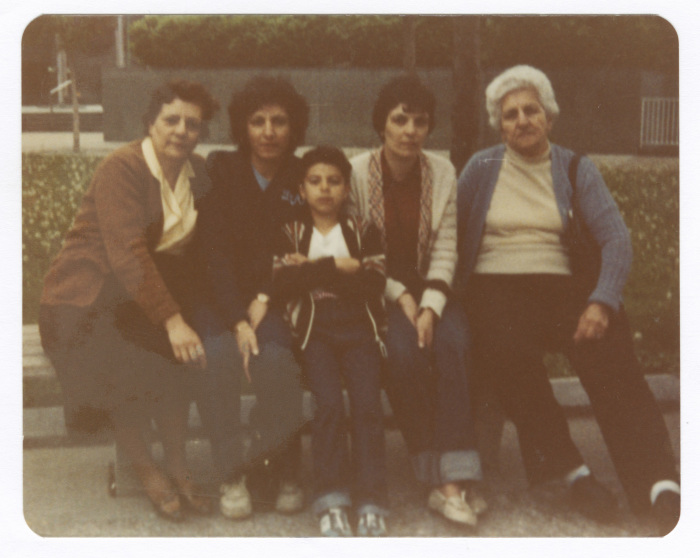 A Photograph of Women from Lamis abu Nahleh's Family 