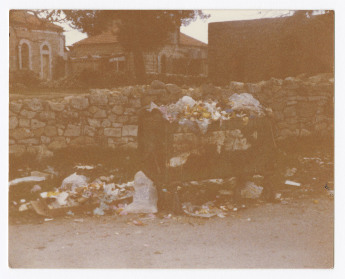 A Photograph of a Street and Old Houses, Rawan Harb Collection 
