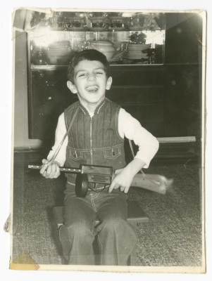 A Photograph of a Child from Lamis abu Nahleh's Family 