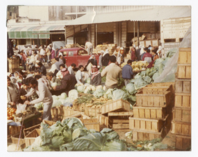 A Photograph of a Vegetable Market, Rawan Harb Collection 