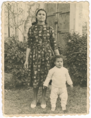 A mother and her child