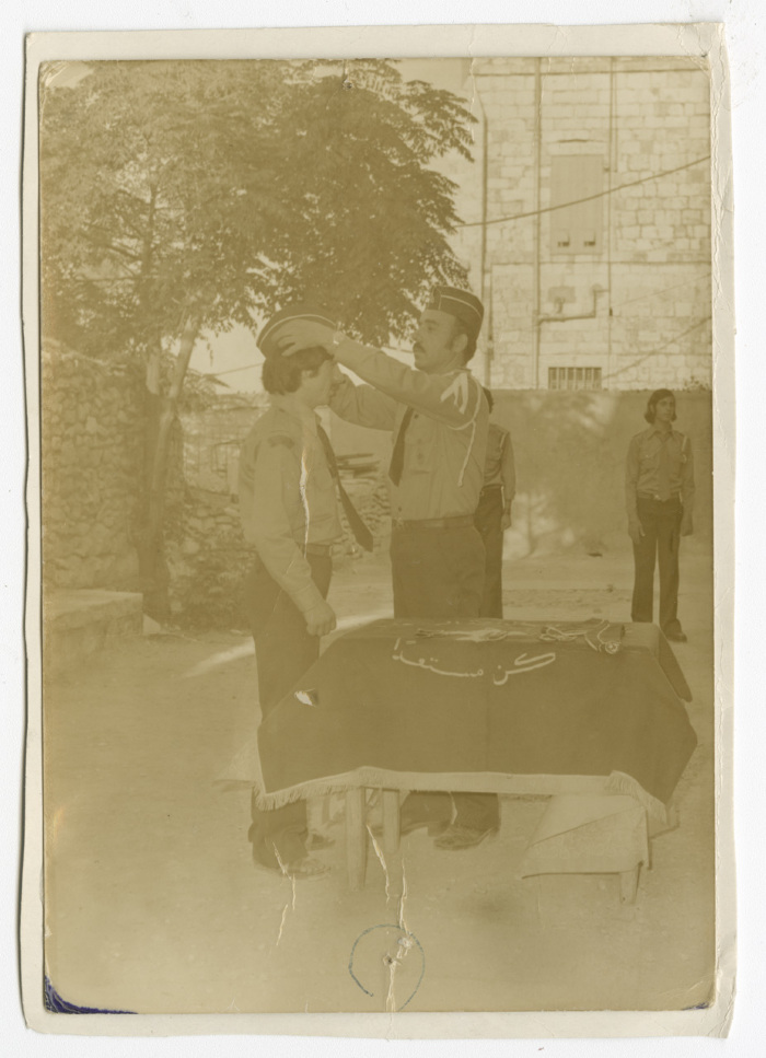 A Photograph from a Scout Moving On Ceremony