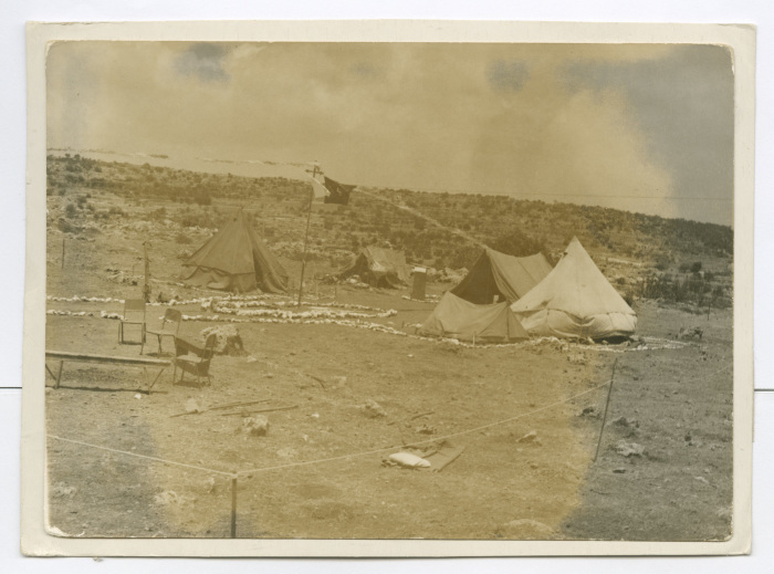 A Photograph of a Scout Campsite
