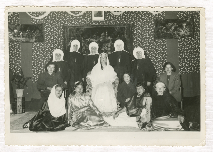 A Photograph from a Theatrical Performance at Saint Joseph School, 1948
