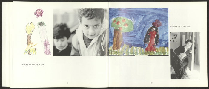 كتيب يحوي معلومات حول روضة الزهور وطلابها