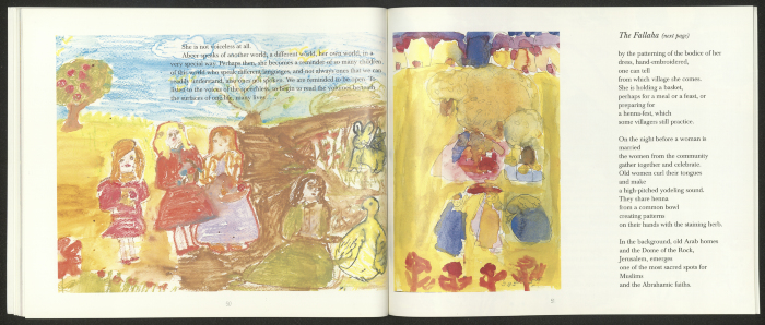 كتيب يحوي معلومات حول روضة الزهور وطلابها