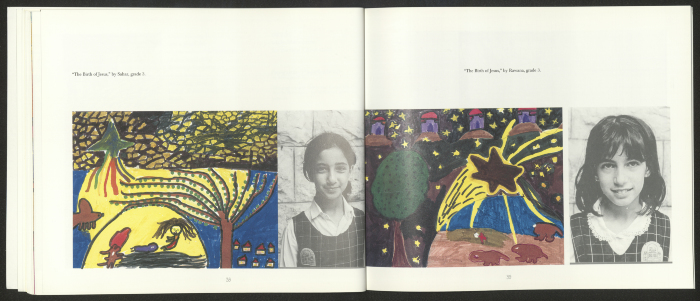 كتيب يحوي معلومات حول روضة الزهور وطلابها