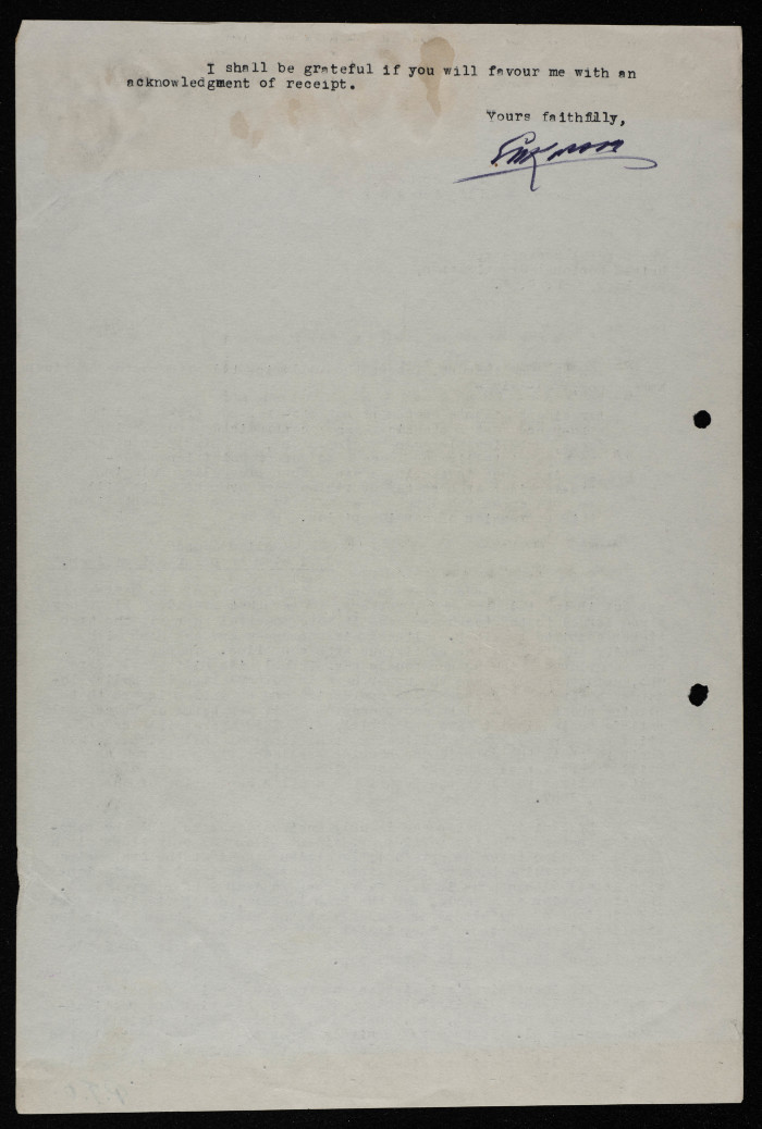 A Letter from Elyas Kusa to the General Secretary of the United Nation, 1970 