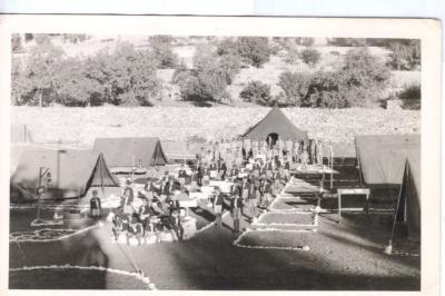 صورة من مخيم كشفي تابع لسرية رام الله الأولى