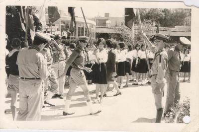 صورة من عرض كشفي لسرية رام الله الأولى، 1960-69
