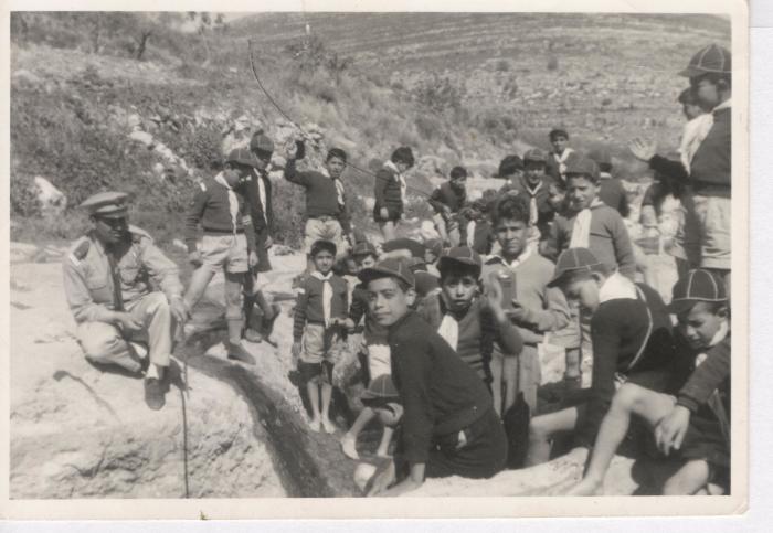 صورة من مخيم كشفي تابع لسرية رام الله الأولى