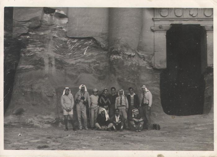 A Photograph of a Sareyyet Ramallah Scout Camp

