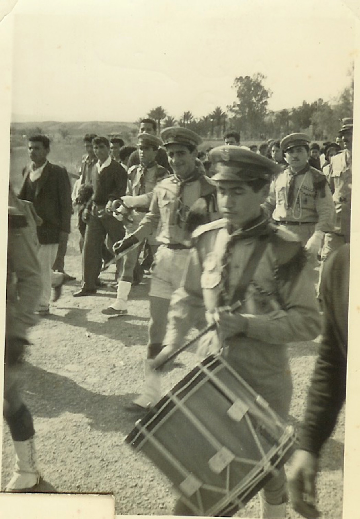 صورة من عرض كشفي لسرية رام الله الأولى، 1960-69
