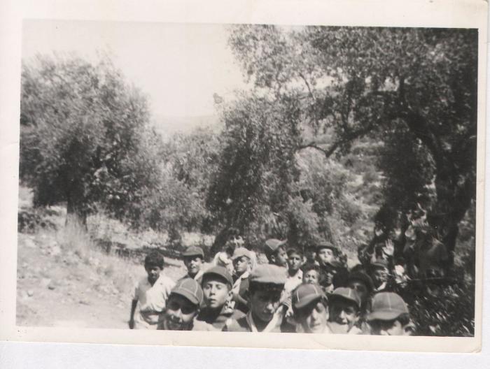 A Photograph of a Sareyyet Ramallah Scout Camp
