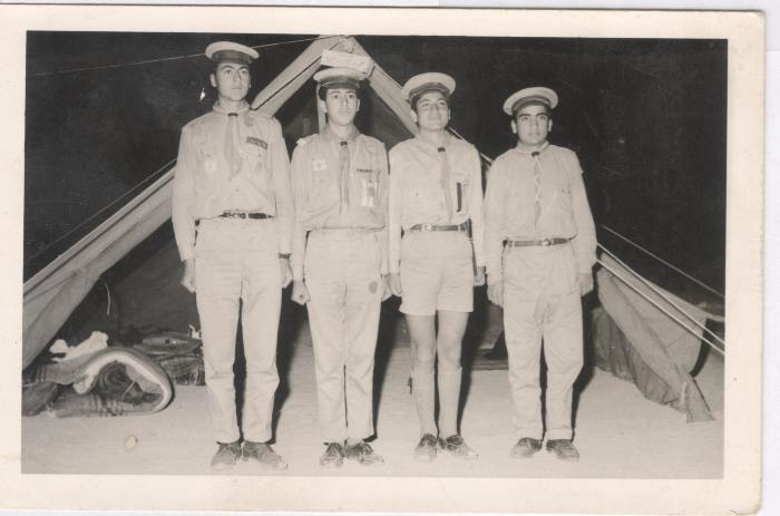 صورة من مخيم كشفي تابع لسرية رام الله الأولى