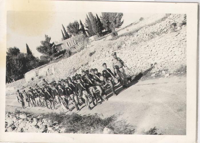 A Photograph of a Sareyyet Ramallah Scout Camp
