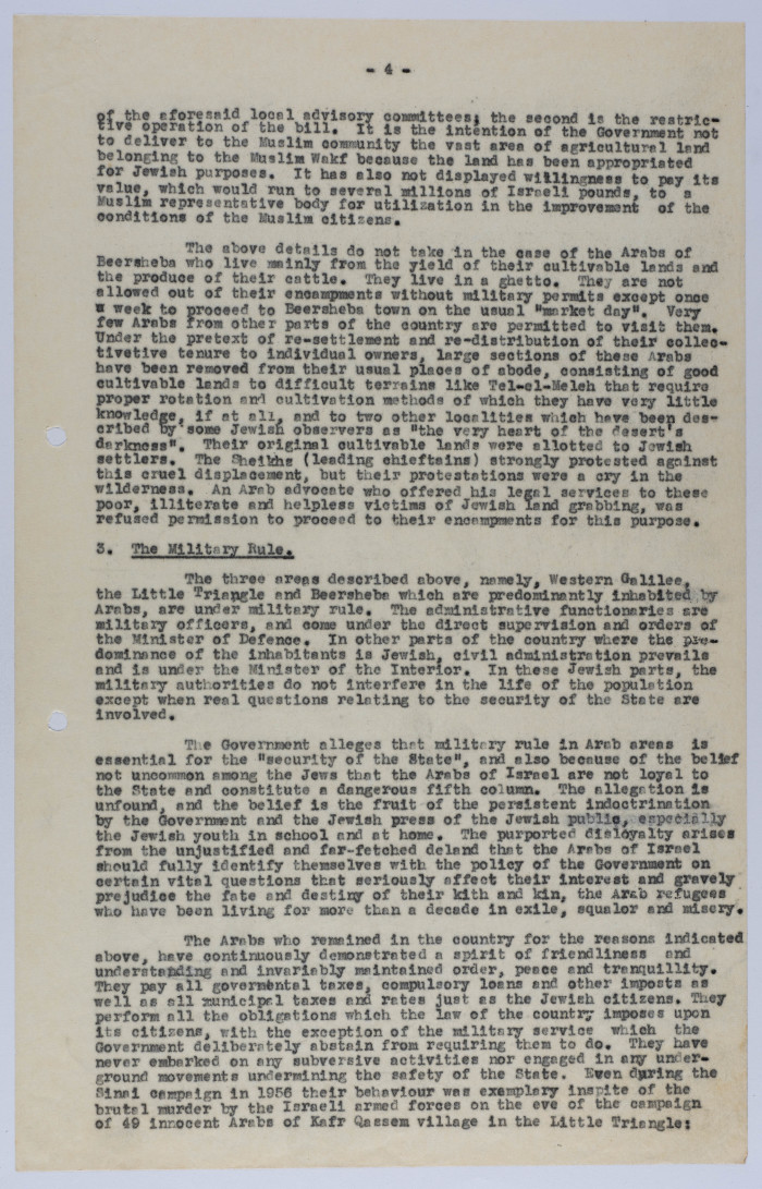 A Memorandum to the President of the United Nations General Assembly, November 1960