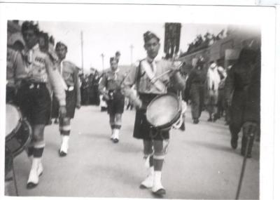 صورة من عرض كشفي لسرية رام الله الأولى، 1970-79
