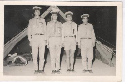 صورة من مخيم كشفي تابع لسرية رام الله الأولى