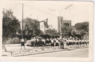 صورة من عرض كشفي لسرية رام الله الأولى، 1960-69
